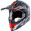 Givi H70.1 Vector Fiber Black Blue Red Κράνος Μηχανής Motocross 1150gr