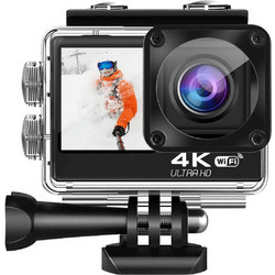 idl-Q60AR Action Camera με WiFi και Οθόνη 2" Μαύρη