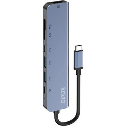 SAVIO AK-82 USB-C Docking Station με HDMI PD