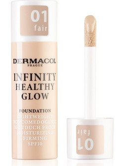 Dermacol Infinity Healthy Glow 01 Fair Liquid Make Up SPF10 20ml