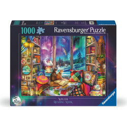 Puzzle Ravensburger The Winter Reading Nook 1000 Κομμάτια