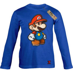 Takeposition Super Mario 3d Παιδικό T-Shirt Μακρυμάνικο Royal Blue 214-814-1270