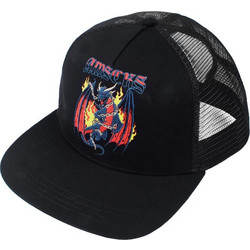 American Socks Dragon Force Ανδρικό Καπέλο Jockey με Δίχτυ Snapback Υφασμάτινο Μαύρο ASG126