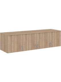 Pakoworld Τετράφυλλο Πατάρι Ντουλάπας Royal Sonoma 200x58x53cm 361-000108