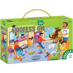 Παιδικό Puzzle Dodo Επαγγέλματα Κτηνίατρος 150 Κομμάτια
