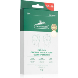 VT Cosmetics Pro Cica Centella Asiatica Tiger Επιθέματα Προσώπου για Μαύρα Στίγματα & Σπυράκια 66τμχ