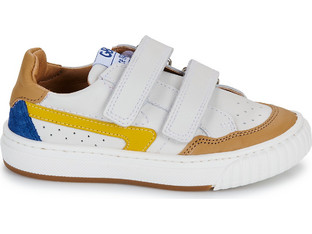 GBB Παιδικά Sneakers Λευκά Κίτρινα AL352-14