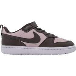Nike Court Borough Παιδικά Sneakers Καφέ Ροζ DV5457-601