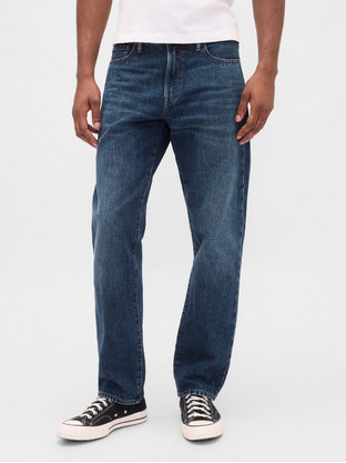 Gap Ανδρικό Τζιν Παντελόνι Relaxed Εφαρμογή Μπλε 805764000