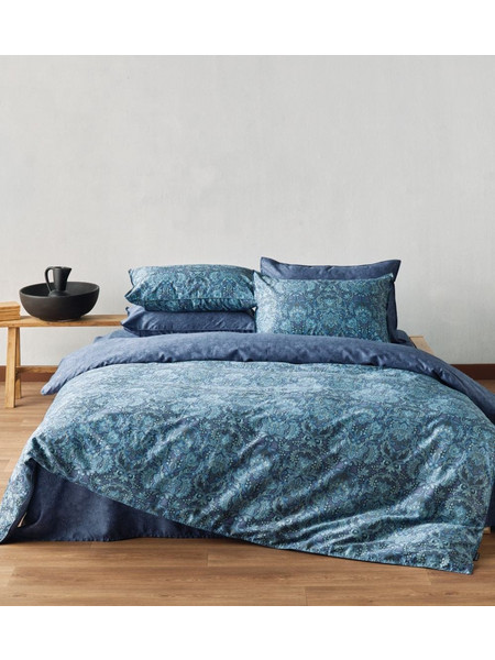 Kentia Πάπλωμα Υπέρδιπλο 220x240 Stylish Sharif Blue Veraman