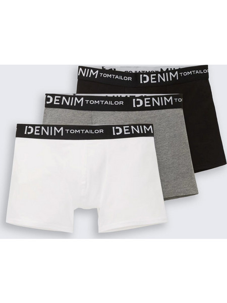 Tom Tailor Ανδρικά Μποξεράκια Σετ 3Pack 1038850-10350