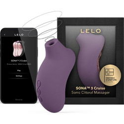 LELO Sona 3 Cruise Sonic Clitoral Massager Κλειτοριδικός Δονητής για Ζευγάρια με App Control Plum