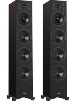 Indiana Line Diva 6 Ζεύγος Ηχείων Hi-Fi Δαπέδου 160W 3 Δρόμων Black