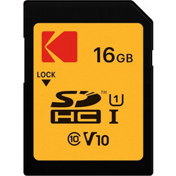 Kodak Premium Performance SDHC 16GB Class 10 U1 V10 UHS-I 90MB/s