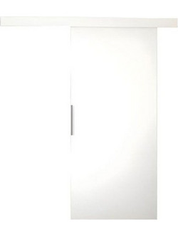 PoliHome Leo Πόρτα Εσωτερική Συρόμενη Ξύλινη Λευκή 96x205cm 163035299
