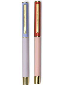Designworks Colorblock Σετ Στυλό Υγρής Μελάνης 0.7mm Μαύρο 2τμχ DCBS-1014EU