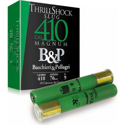 Baschieri & Pellagri Big Game Palla 410 Thrill Shock Φυσίγγια Συγκέντρωσης 12Cal 70mm 9gr 10τμχ