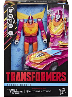 Hasbro Transformers Studio Series The Movie Autobot Hot Rod MTMTE Collection Φιγούρα Δράσης για 8+ Ετών