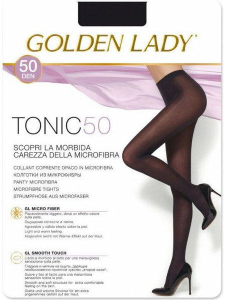 Golden Lady Καλσόν 50 Den Μαύρο 41536255