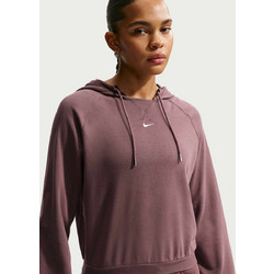 Nike Phoenix Γυναικείο Αθλητικό Crop Top με Κουκούλα Καφέ IF0230-502