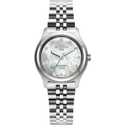 Roamer Cassandra Γυναικείο Ρολόι με Ασημί Μεταλλικό Μπρασελέ 626847418920