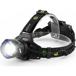 Andowl Q-D127 Q-D127 Επαναφορτιζόμενος Φακός Κεφαλής Led
