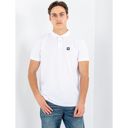 Weekend Offender Ανδρική Μπλούζα Polo Κοντομάνικη Λευκή WOPO100-0771