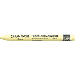 Caran d'Ache Neocolor II Κηρομπογιά Ανοιχτό Κίτρινο