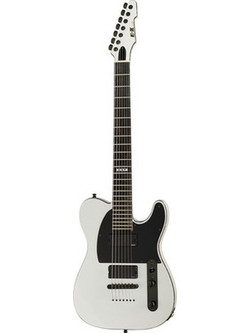 ESP E-II Ηλεκτρική Κιθάρα 4/4 T Style με Μαγνήτες HH & Ταστιέρα Ebony 7 Χορδών Snow White