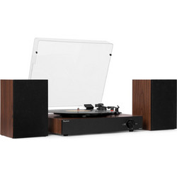 Audizio RP325W Πικάπ με Ηχεία & Προενίσχυση Bluetooth Brown