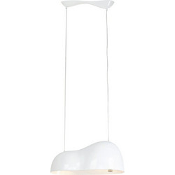 Kare Design Κρεμαστό Φωτιστικό Οροφής Μονόφωτο Λευκό 57755