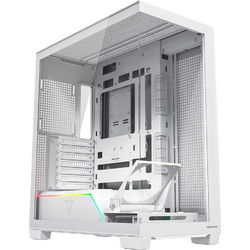 Modecom Volcano Stellar Plus White Gaming Midi Tower Κουτί Υπολογιστή RGB με Πλαϊνό Παράθυρο