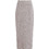 Celestino Μακριά Φούστα Πλεκτή Ψηλόμεση Pencil Μπεζ WT1738.2191