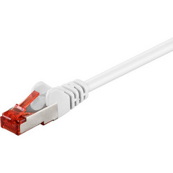 Goobay S/FTP Cat.6 Καλώδιο Δικτύου Ethernet 3m White 93507