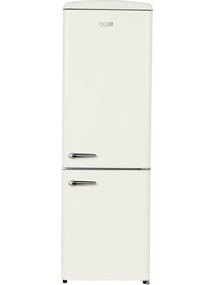 Omnys WNT-EPQ33025C Retro Ψυγειοκαταψύκτης 330lt No Frost Υ190xΠ60xΒ73.5cm Μπεζ