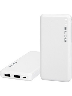 Blow PB10A Power Bank 10000mAh 22.5W με 2 Θύρες USB-A & Θύρα USB-C White