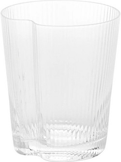 Zafferano Σετ Ποτήρια Νερού Γυάλινα Handy Colors Λευκά 335ml 6τμχ HA00101