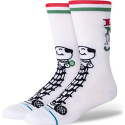 Stance Little Neros Ανδρικές Κάλτσες Ψηλές με Σχέδια Λευκές A545D25LIT-WHT