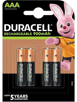 Duracell Recharge AAA 900mAh 4τμχ