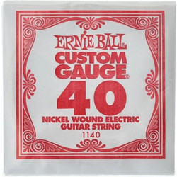 Ernie Ball 1140 Σετ 6 Χορδές Ηλεκτρικής Κιθάρας Nickel Plated Steel 40"
