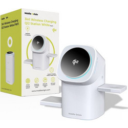Mobile Origin PW11 3in1 Ασύρματος Φορτιστής Qi2 Pad με Θύρα USB-C 15W