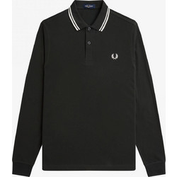 Fred Perry Ανδρική Μπλούζα Polo Μακρυμάνικη Κυπαρισσί M3636-T50