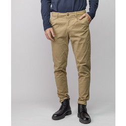 Devergo Ανδρικό Παντελόνι Chino Ελαστικό Slim Εφαρμογή Μπεζ 1D25FW1000LP6101-4
