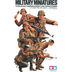Tamiya German Front-Line Infantrymen Πλαστική Φιγούρα Μοντελισμού 1:35