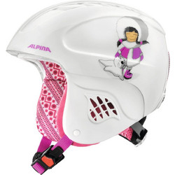 Alpina Carat Eskimo Παιδικό Κράνος Σκι & Snowboard Λευκό