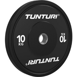 Tunturi Platinum Δίσκος Ολυμπιακού Τύπου Bumper 10kg Φ50mm 25TUPLA002