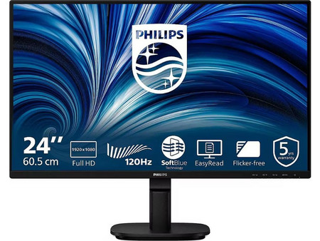 Philips 24B2N2200 IPS Monitor 24" 1920x1080 FHD 120Hz 4ms