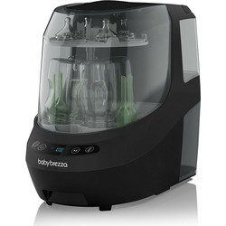 Baby Brezza Washer Pro Βρεφικός Αποστειρωτής Μπιμπερό Ηλεκτρικός με Στεγνωτήρα All Black BRZ0190