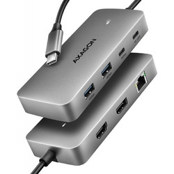 Axagon HMC-CUB83X2 USB-C Docking Station με DisplayPort / HDMI PD