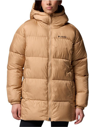 Columbia Puffect II Γυναικείο Μπουφάν Χειμωνιάτικο Puffer Μακρύ Ταμπά 2088471-262